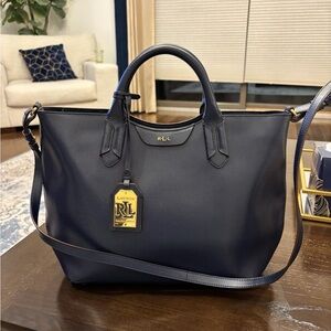 Ralph Lauren Top Handle Crossbody Satchel